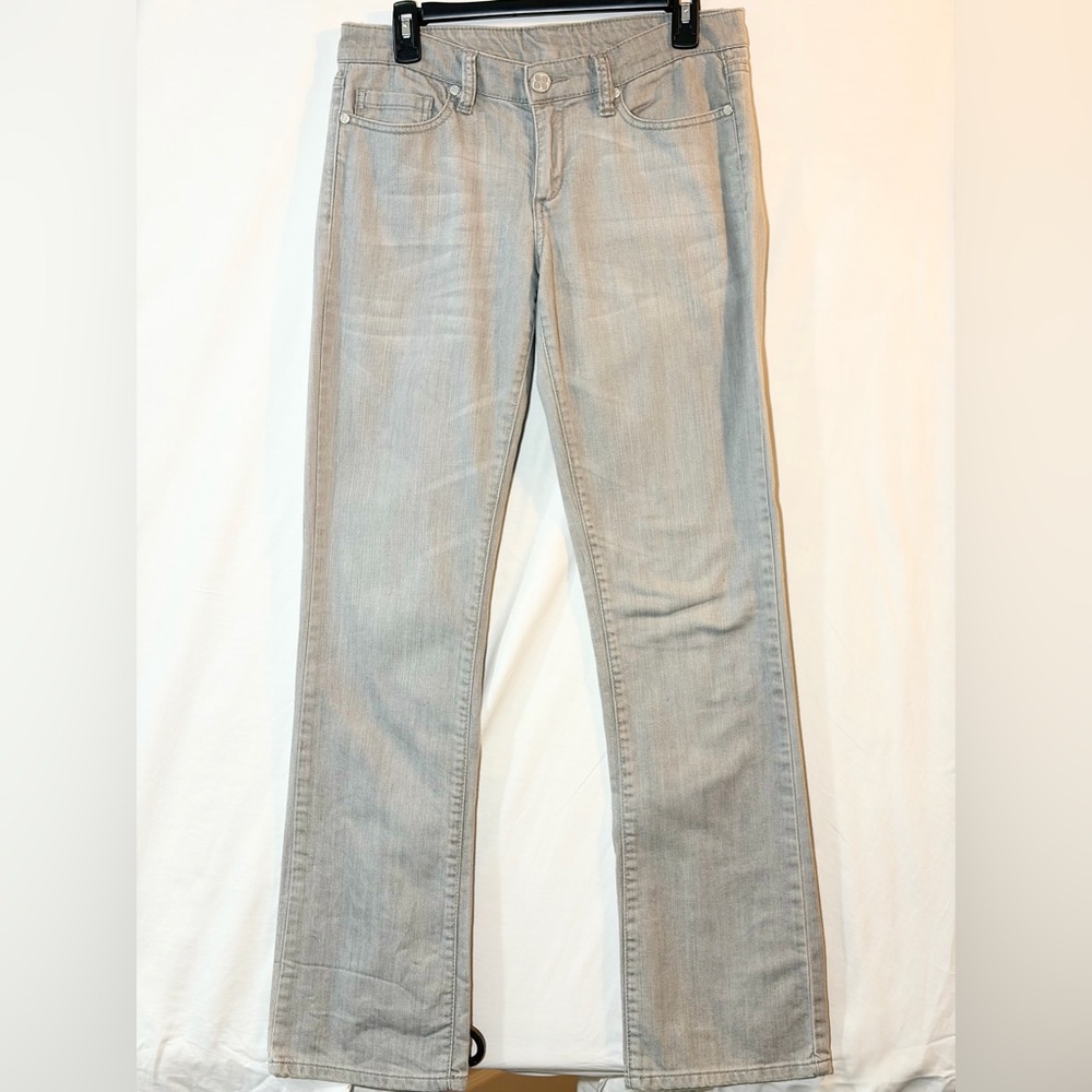 BCBGMaxAzria Light Gray Women Jeans